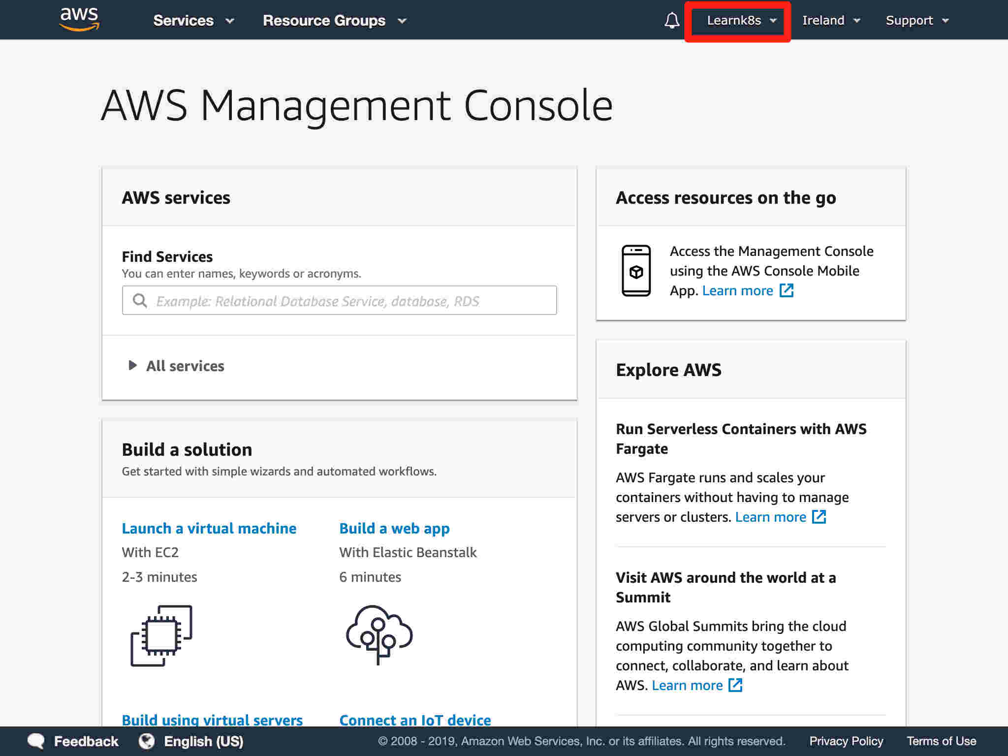 Click on your user name at the top right of the page.Click on your user name at the top right of the page.